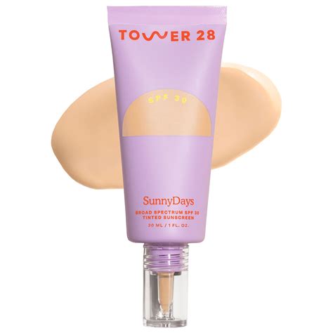 tinted moisturizer with sunscreen.